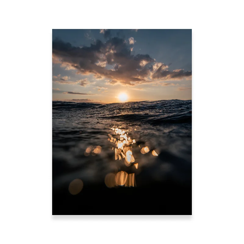 vibrant nature photography wall art-At Sea