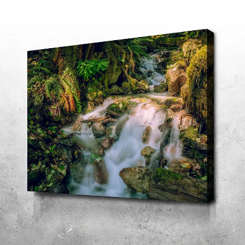 large abstract paintings for bedroom-Baker Waterfall