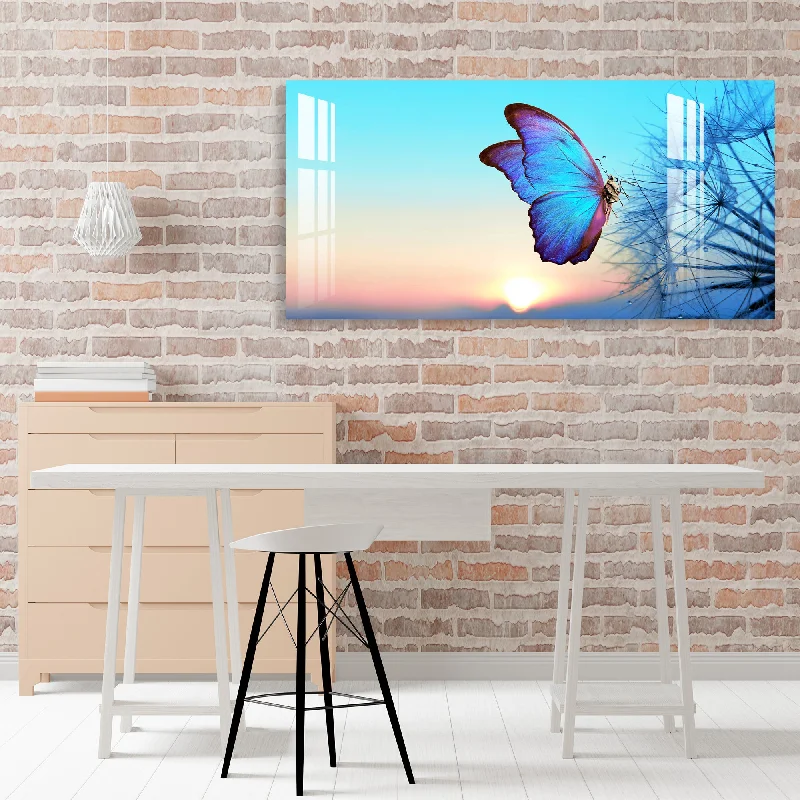 artistic nature inspired canvas prints-Butterfly Acrylic Wall Art