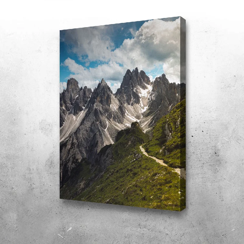 creative abstract canvas art for office-Cadini di Misurina III