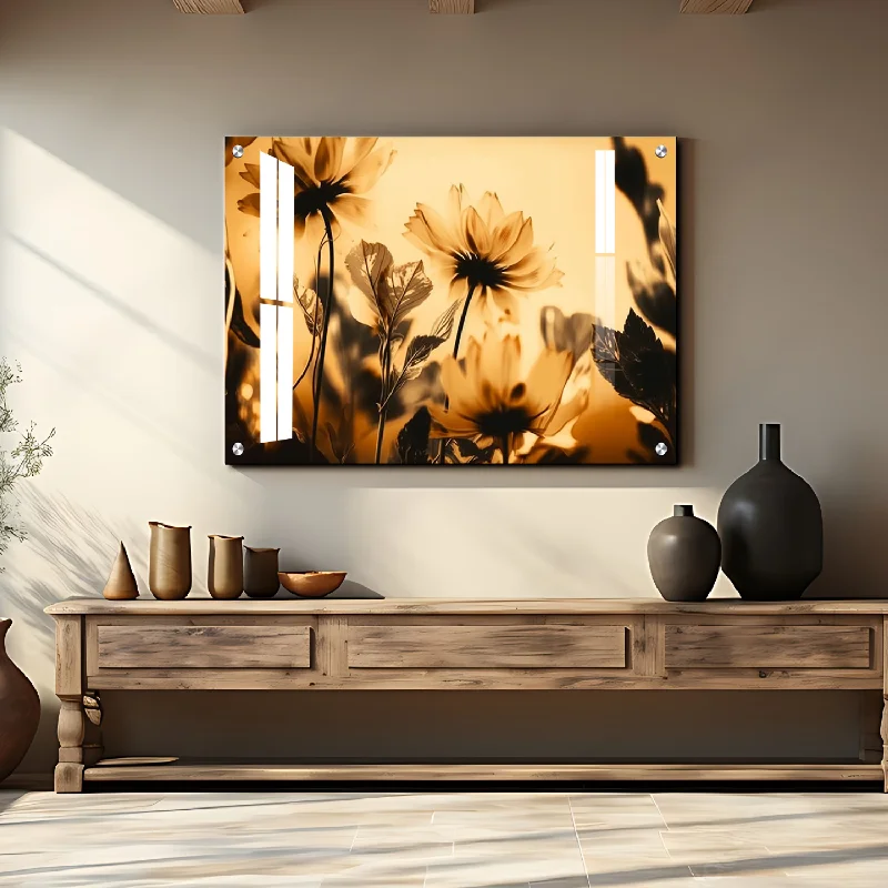 contemporary abstract canvas art-Flowers Luxury Wall Art Painting