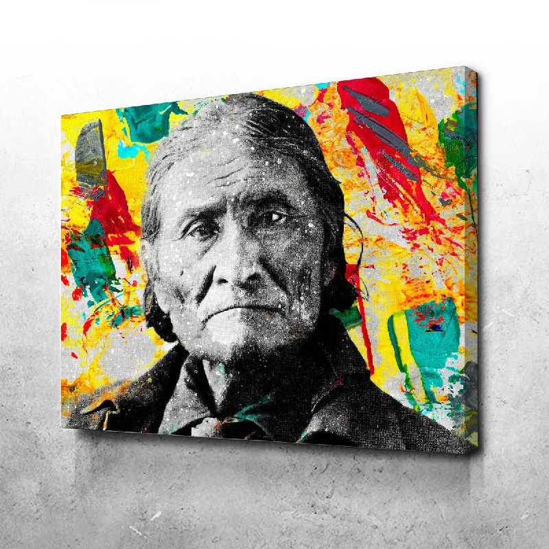 geometric prints for office wall-Geronimo Canvas Set