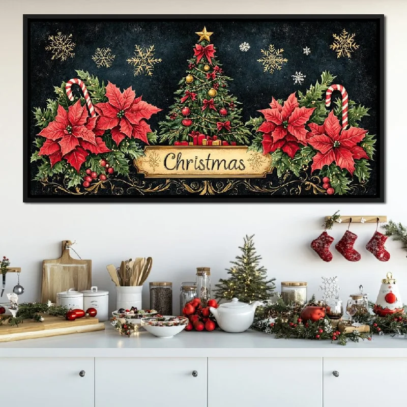 tropical modern wall art-Holiday Splendor Celebration 03