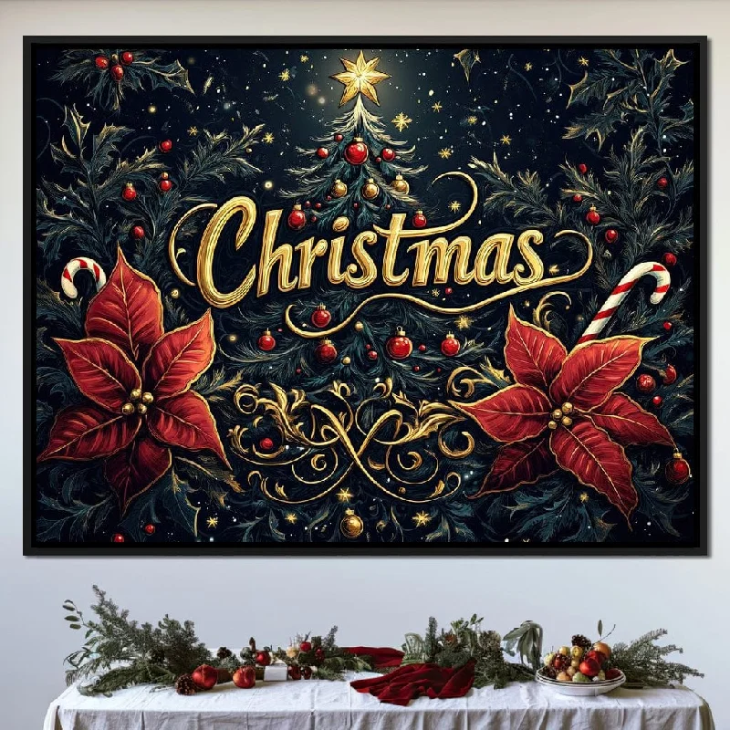 retro city wall art for bedroom-Holiday Splendor Celebration 07