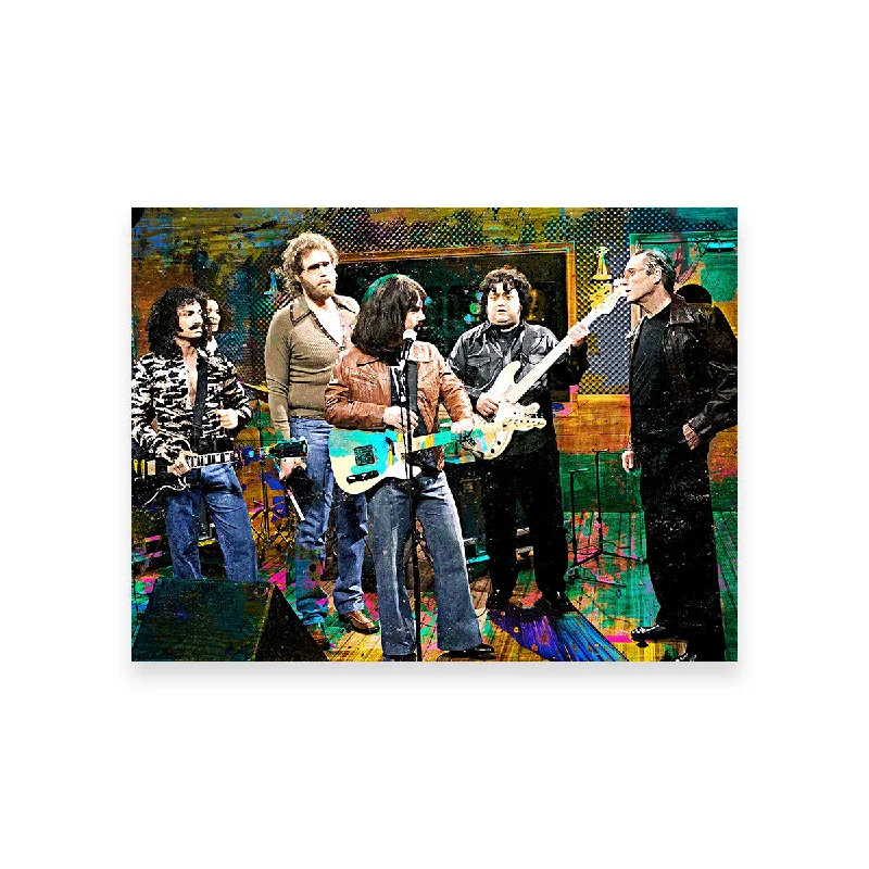 colorful retro canvas art prints-I Need More Cowbell