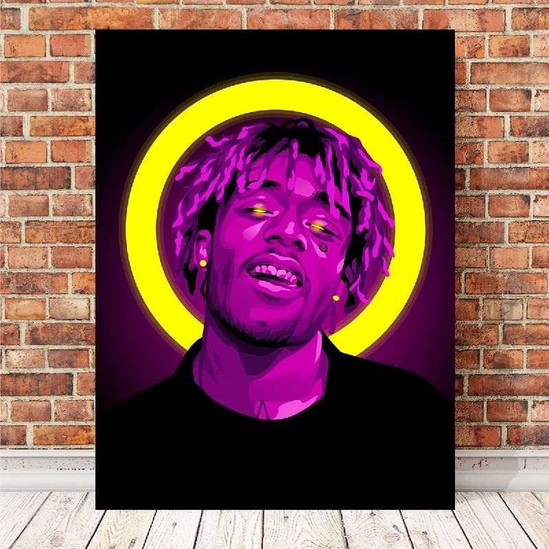 geometric canvas prints for office-Lil Uzi