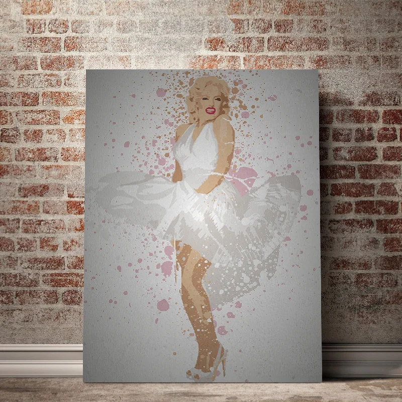 large abstract art prints for living room-Blonde Bombshell