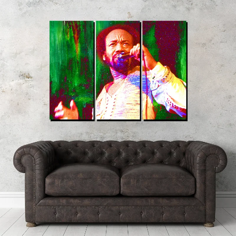 tropical nature wall prints for home-Maurice White Canvas Set