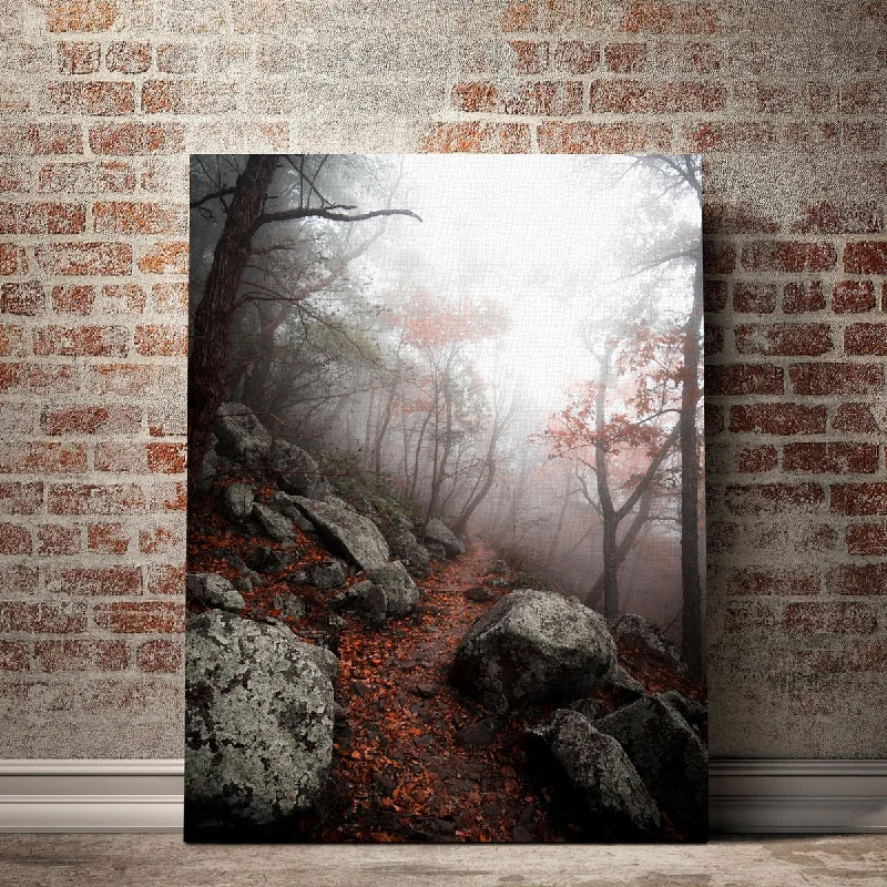 oversized tropical art prints-Moody Forest