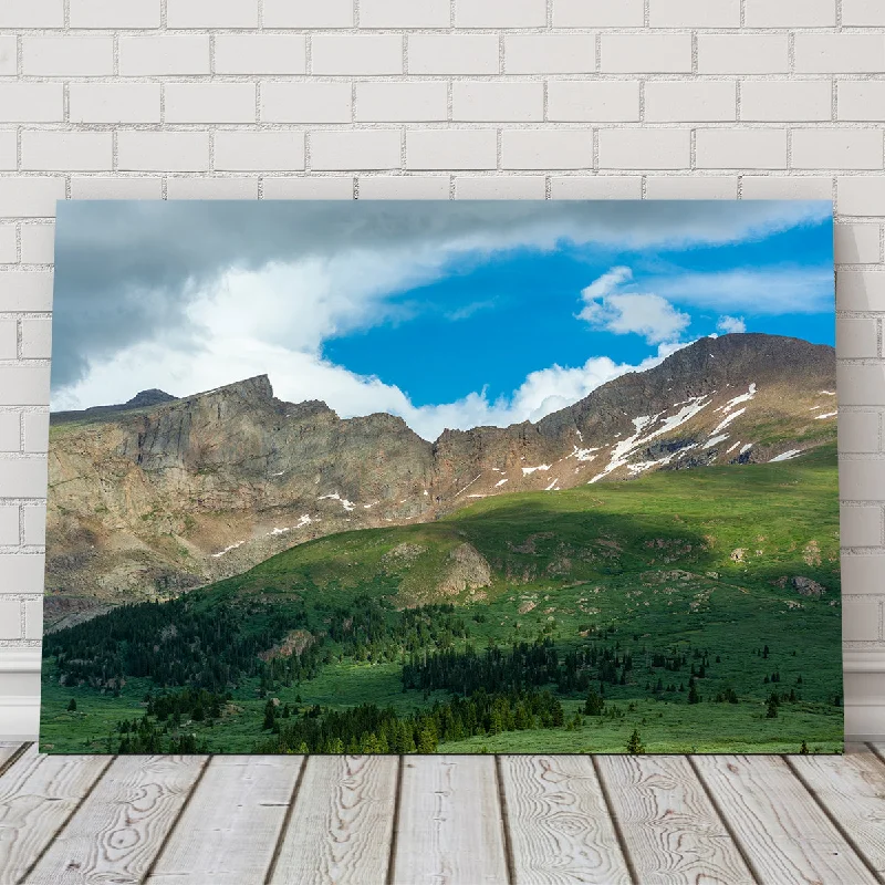 nature inspired abstract prints-Mount Bierstadt and The Sawtooth