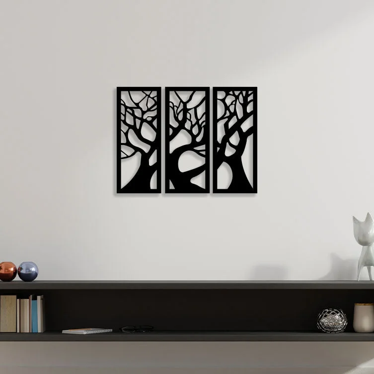 colorful animal prints for wall-Only Tree Metal Wall Art