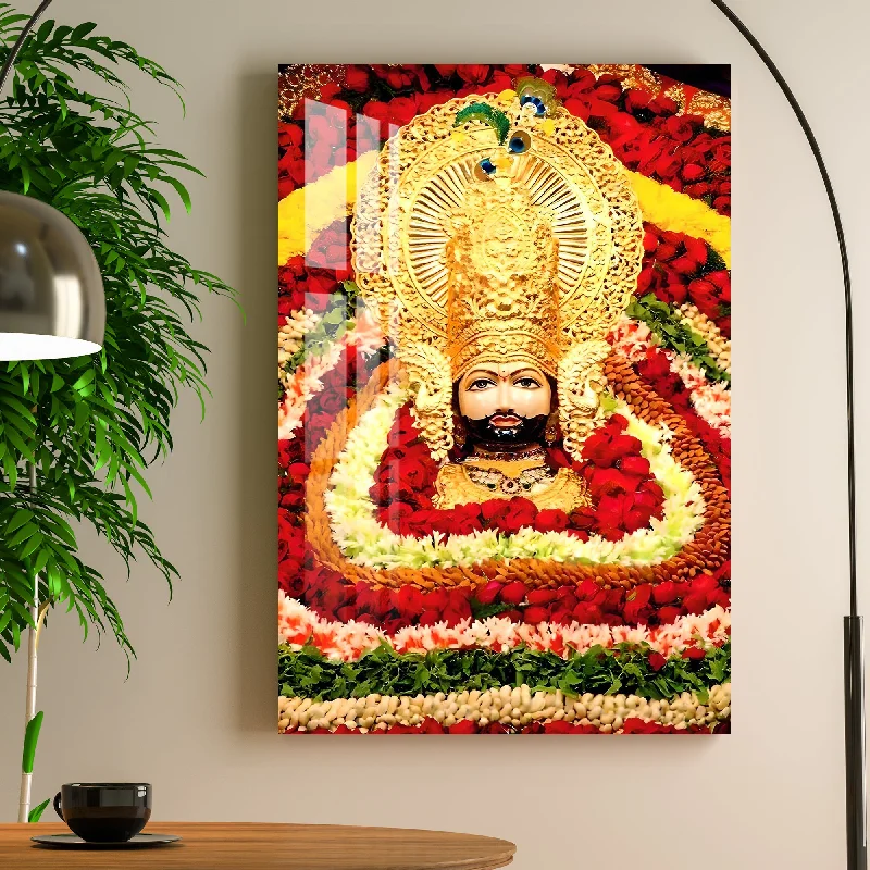 oversized abstract wall prints-Shyam Baba Acrylic Wall Art