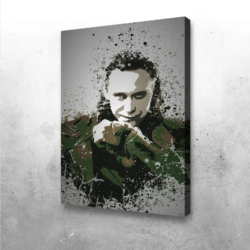 oversized floral paintings for living room-The God Of Mischief