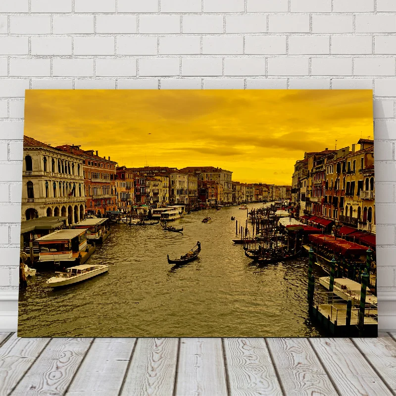 contemporary framed art prints-Venice Gondola